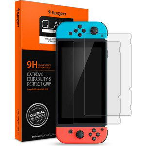 Spigen Glass tR SLIM tvrdené sklo pre Nintendo Switch (2 Pack)