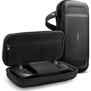 Spigen Rugged Armor Pro Pouch ochranné púzdro pre Steam Deck čierne