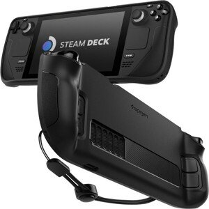 Spigen Rugged Armor ochranný kryt pre Steam Deck čierny