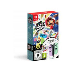 Super Mario Party + Joy-Con Pastel Purple/Green bundle