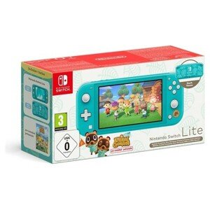 Nintendo Switch Lite Tyrkysová + Animal Crossing: NH bundle