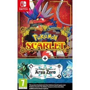Pokémon Scarlet + Area Zero DLC (Switch)