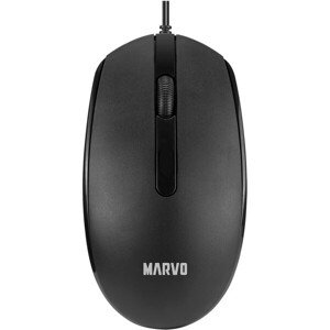 Myš drôtová, Marvo MS003, čierna, optika, 1000DPI