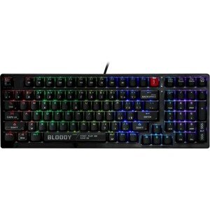 A4tech Bloody S98 RGB herná mechanická klávesnica (CZ/SK) čierna