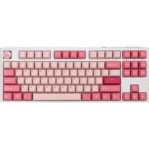 Ducky One 3 Gossamer TKL MX-Speed-Silver herná klávesnica (US) ružová