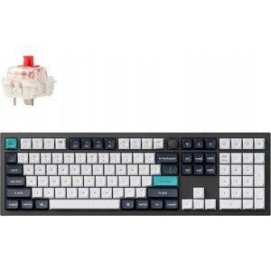 Keychron Q6 Max QMK/VIA Gateron Jupiter Red herná klávesnica (US) čierna