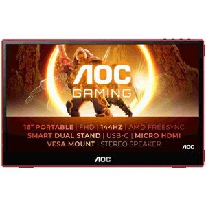 AOC 16G3 monitor 16'