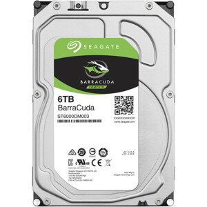 Seagate BarraCuda HDD 3,5" 6TB