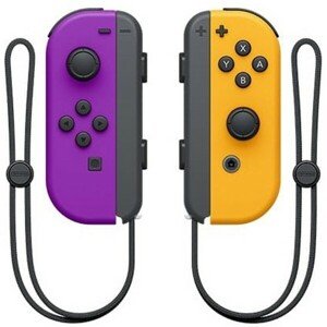 NS HW Joy-Con Pair Neon Purple/Neon Orange