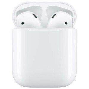 Apple AirPods bezdrôtové slúchadlá (2019) biela