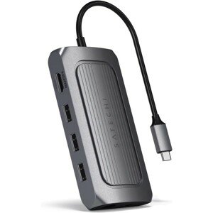 Satechi Aluminium USB4 Multiport adaptér w 8K HDMI Space Grey