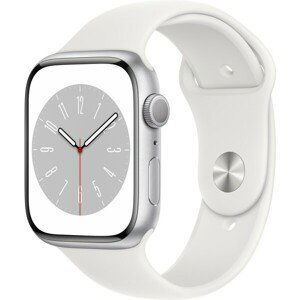 Apple Watch Series 8 45 mm strieborné