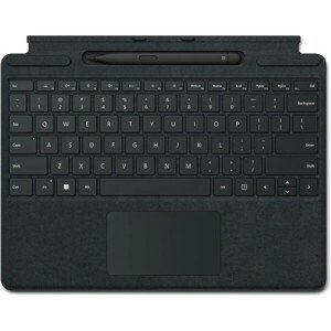 Microsoft Surface Pro Signature Keyboard + Slim Pen 2 Bundle (Black), CZ&SK (potlač)