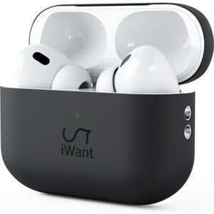 iWant Silicone ochranné puzdro Airpods Pro 2 čierne