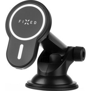 FIXED MagClick XL držiak s bezdrôtovým nabíjaním a MagSafe čierny