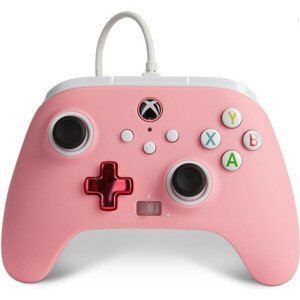 PowerA Enhanced drôtový herný ovládač (Xbox) ružový