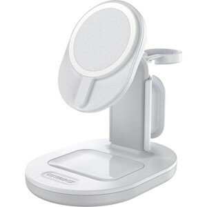 OtterBox Multi-Device Wireless Charging Stand biela