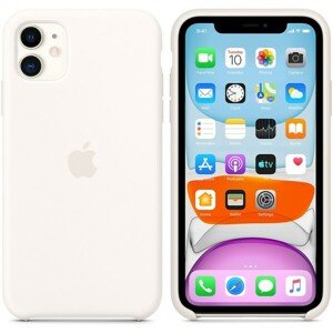 Apple silikónový kryt iPhone 11 biely