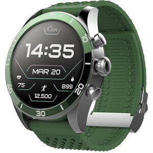 Forever Icon AW-100 múdre hodinky zelené