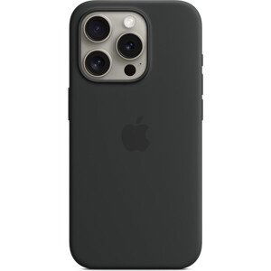 Apple silikónový kryt s MagSafe na iPhone 15 Pro čierny