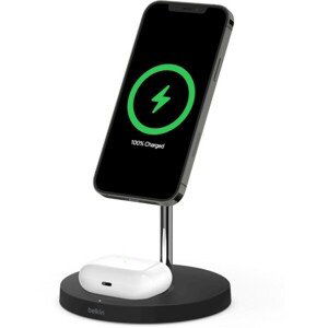 Belkin BOOST CHARGE PRE 2v1 nabíjací stojan 15W čierny