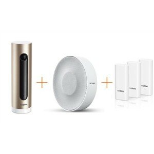 Netatmo sada domáca kamera + siréna + senzory