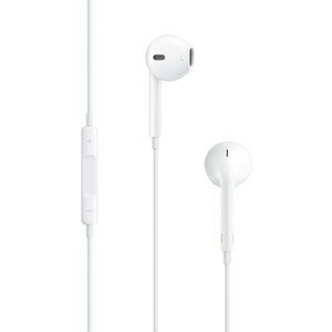 Apple EarPods slúchadlá s mikrofónom biela