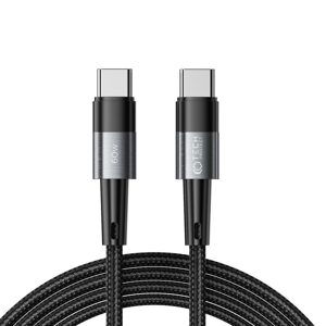 Tech-Protect UltraBoost USB-C - USB-C, PD60W / 3 A, 2 m, šedý