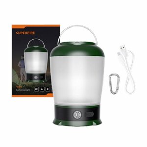 Superfire T31 Kempingová lampa, 320lm, USB