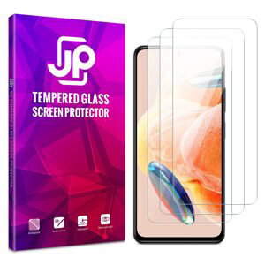 JP Long Pack Tvrdených skiel, 3 sklá na telefón, Xiaomi Redmi Note 12 Pro 5G