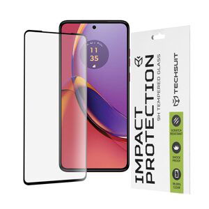 Techsuit 111D Tvrdené sklo, Motorola Moto G84, čierne