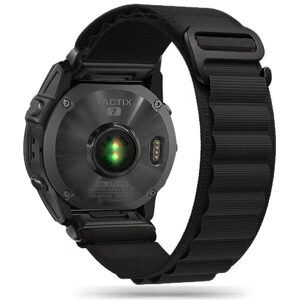 Tech-Protect Nylon PRO opasok, Garmin Fenix 5 / 6 / 6 Pro / 7, čierny