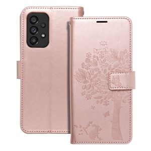 Mezzo púzdro, Samsung Galaxy A53 5G, vzor 3, rosegold