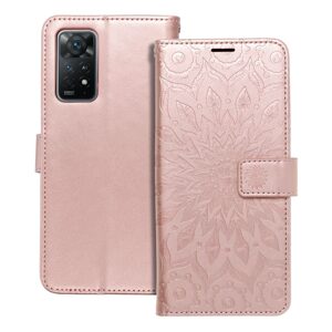 Mezzo púzdro, Xiaomi Redmi Note 11 Pro / 11 Pro 5G, vzor 2, rosegold