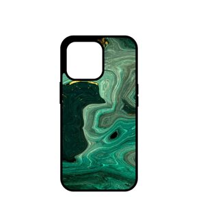 Momanio obal, iPhone 14 Pro, Marble green