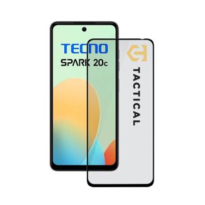 Tactical Glass Shield 5D sklo pre Tecno Spark 20c, čierne