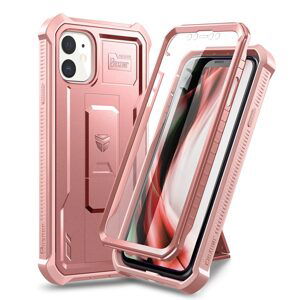 Dexnor 360 Kickstand obal iPhone 11, ružový