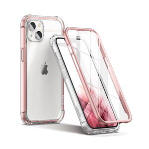 Suritch 360 Clear obal iPhone 13, ružový