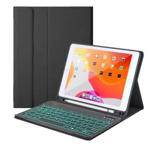 JP Tab Keyboard Backlit puzdro s klávesnicí na tablet, iPad 10.9 2022 (iPad 10), čierne