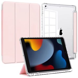 JP Tab case transparent puzdro na tablet, 10.2, 2019 / 2020 / 2021 (iPad 7 / 8 / 9), ružové