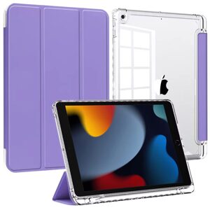 JP Tab case transparent puzdro na tablet, 10.2, 2019 / 2020 / 2021 (iPad 7 / 8 / 9), fialové