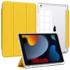 JP Tab case transparent puzdro na tablet, 10.2, 2019 / 2020 / 2021 (iPad 7 / 8 / 9), žlté