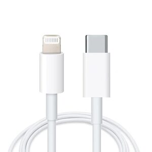 JP kábel USB-C na Lightning, 20W, PD, 1 meter, biely