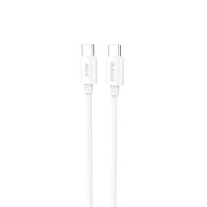 Dudao L4C kábel USB-C - USB-C, 30W, 2 m, biely