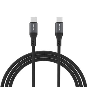 Dudao L3CC kábel USB-C - USB-C, 60W, 2 m, čierny
