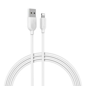 Borofone BX14 LinkJet kábel USB - Lightning, 2,4A, 2 m, biely