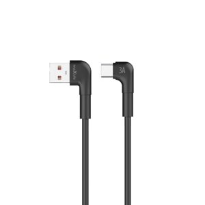 Maxlife kábel MXUC-09 USB - USB-C, 3A, 2 m, čierny