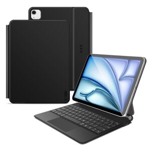 Tech-Protect Magnetické púzdro s klávesnicou, Apple iPad Air 10,9" 4 / 5 / 2020-2022 / 11" 6 / 7 / 2024-2025, čierne