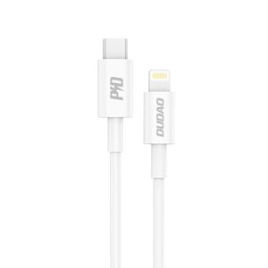 Dudao kábel USB-C - Lightning, 18 W Power Delivery 1 m, biely (L6X white)
