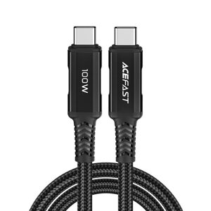 Acefast kábel USB-C - USB-C 2m, 100W (20V / 5A), čierny (C4-03 black)